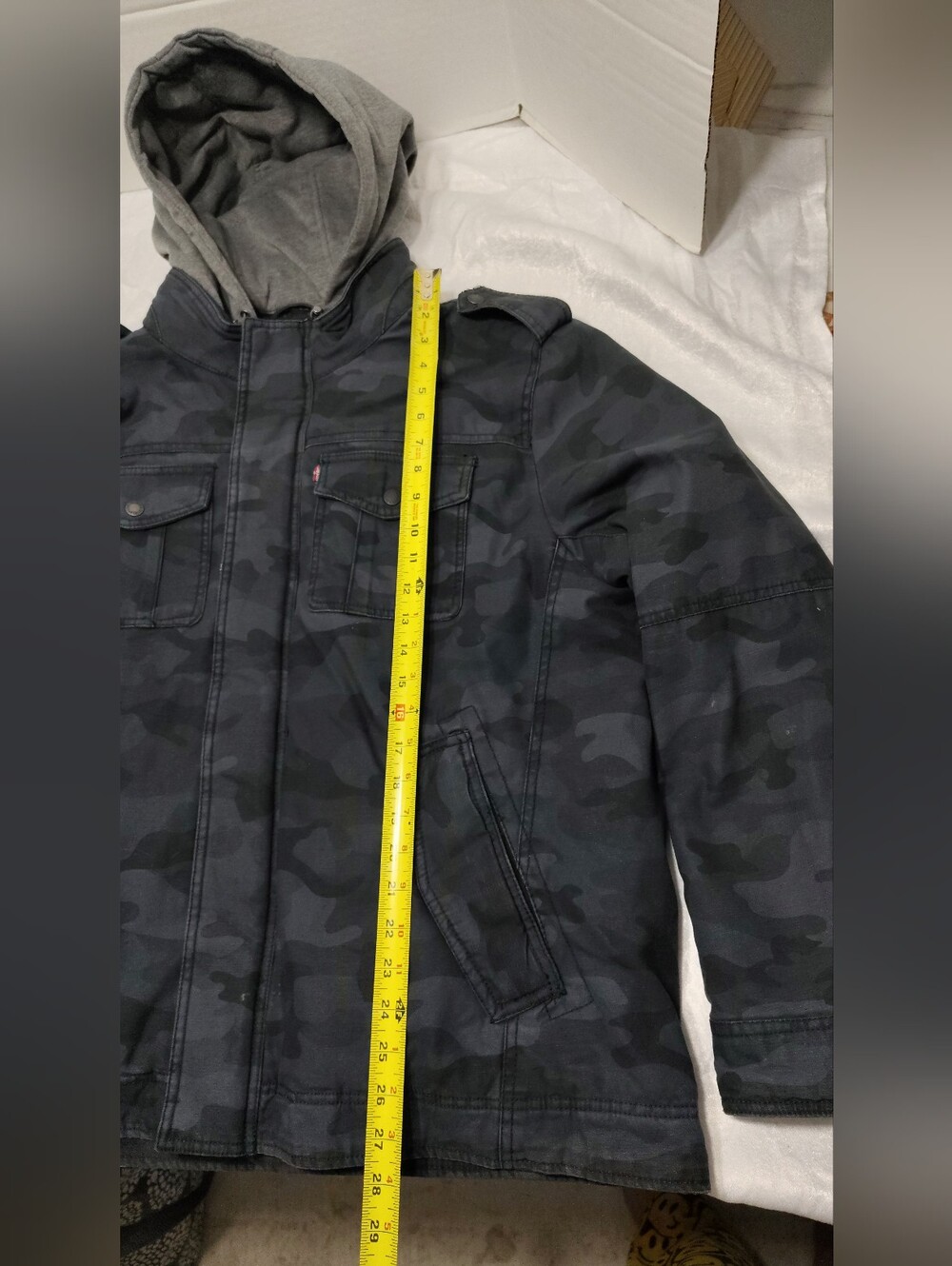 Levi's Hooded Military, Men - XL , Field Jacket Perfect Condition - Picture 4 of 13